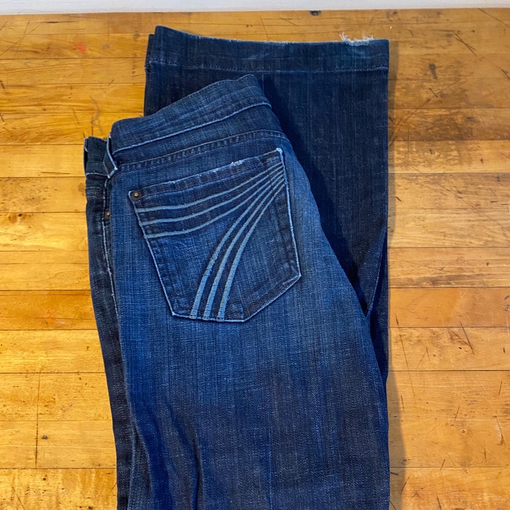 7 for all man kind jeans, size 27